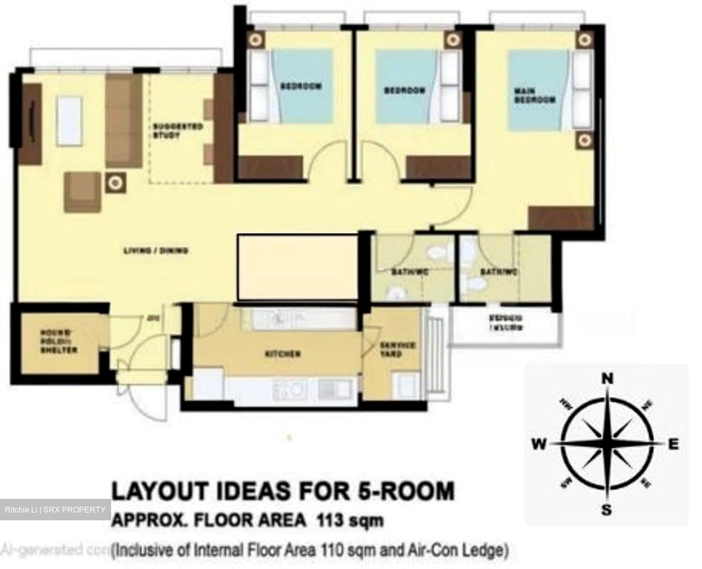 Blk 997B Buangkok Edgeview (Hougang), HDB 5 Rooms #611882311